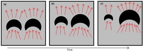 Bubble Extinction Schematic